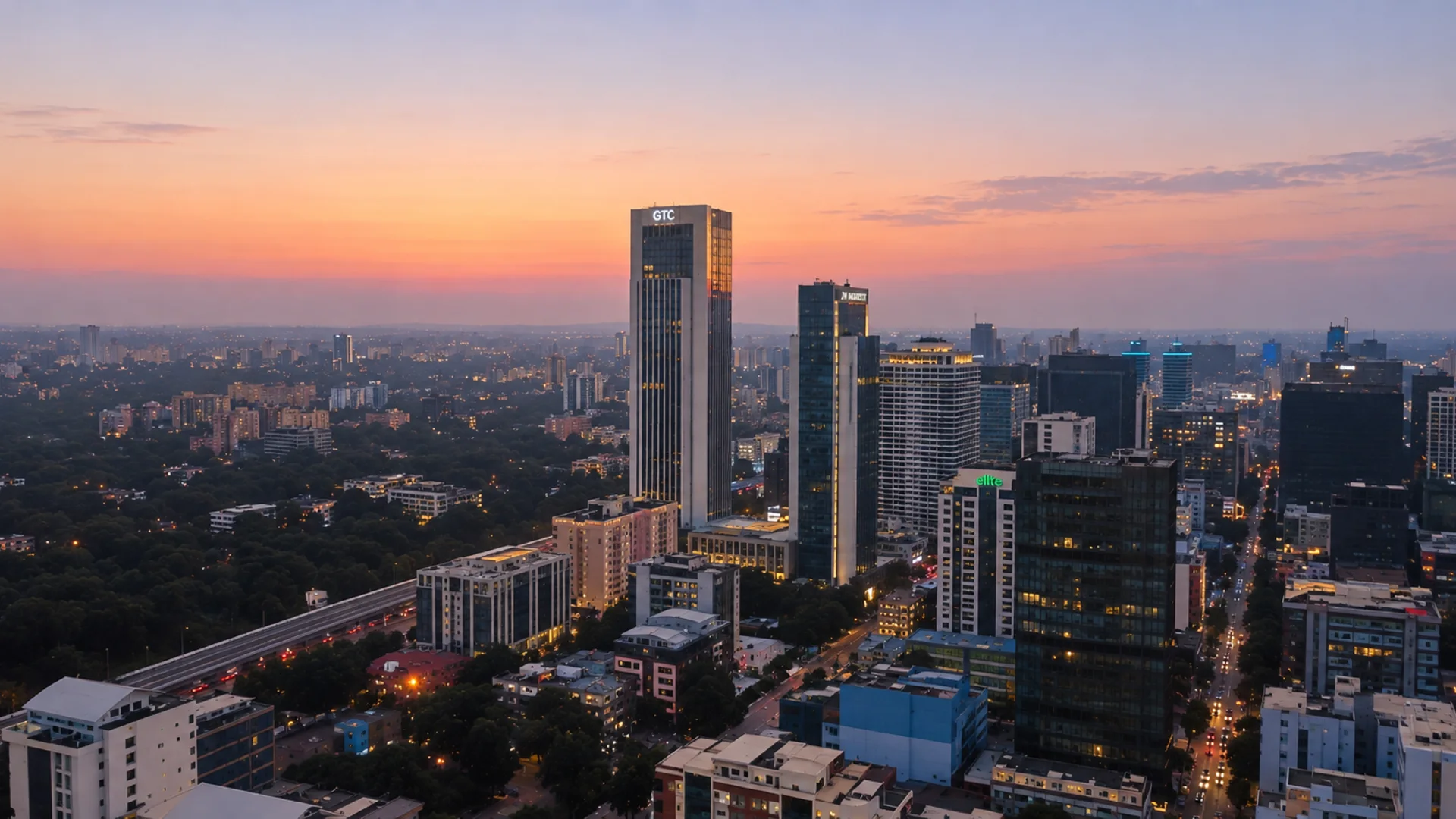 Nairobi skyline